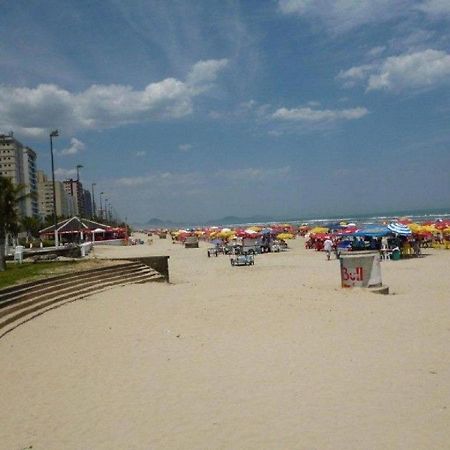 Praia Grande Apto 1 Quadra Do Mar Exterior photo